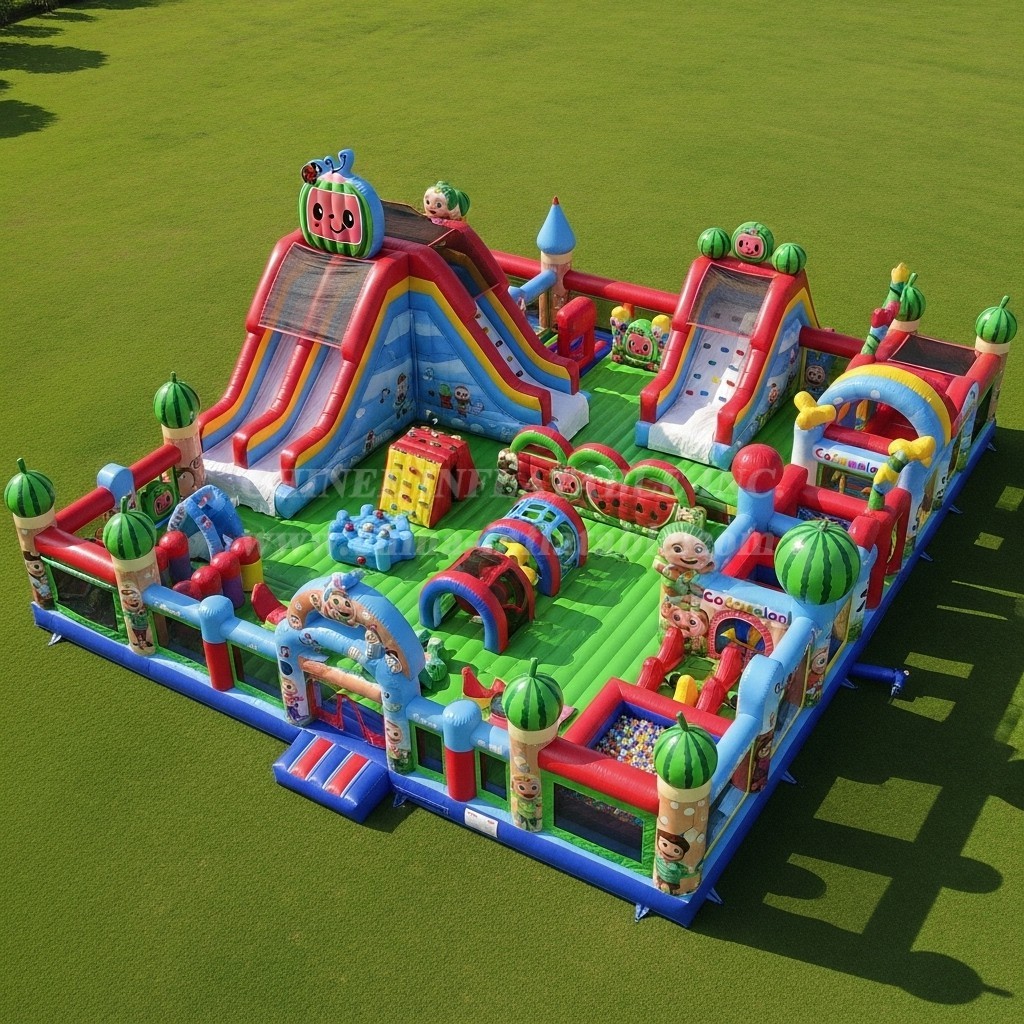 T6-6411 Cocomelon Theme Inflatable Funcity