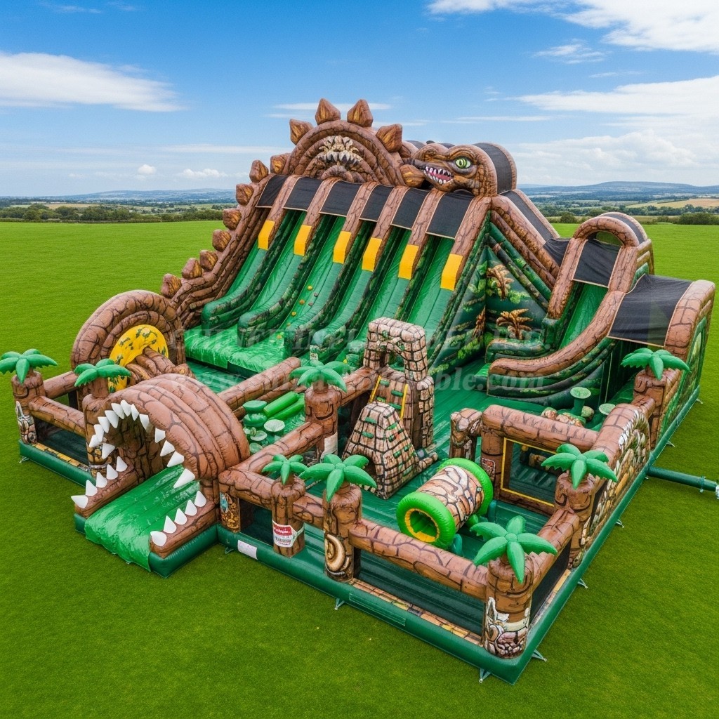 T6-6417 Dinosaur Theme Inflatable Funcity