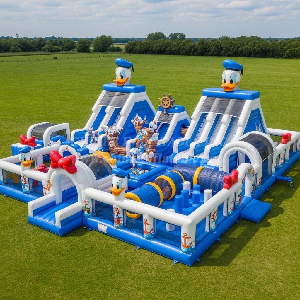 T6-6423 Donald Duck Theme Inflatable Funcity
