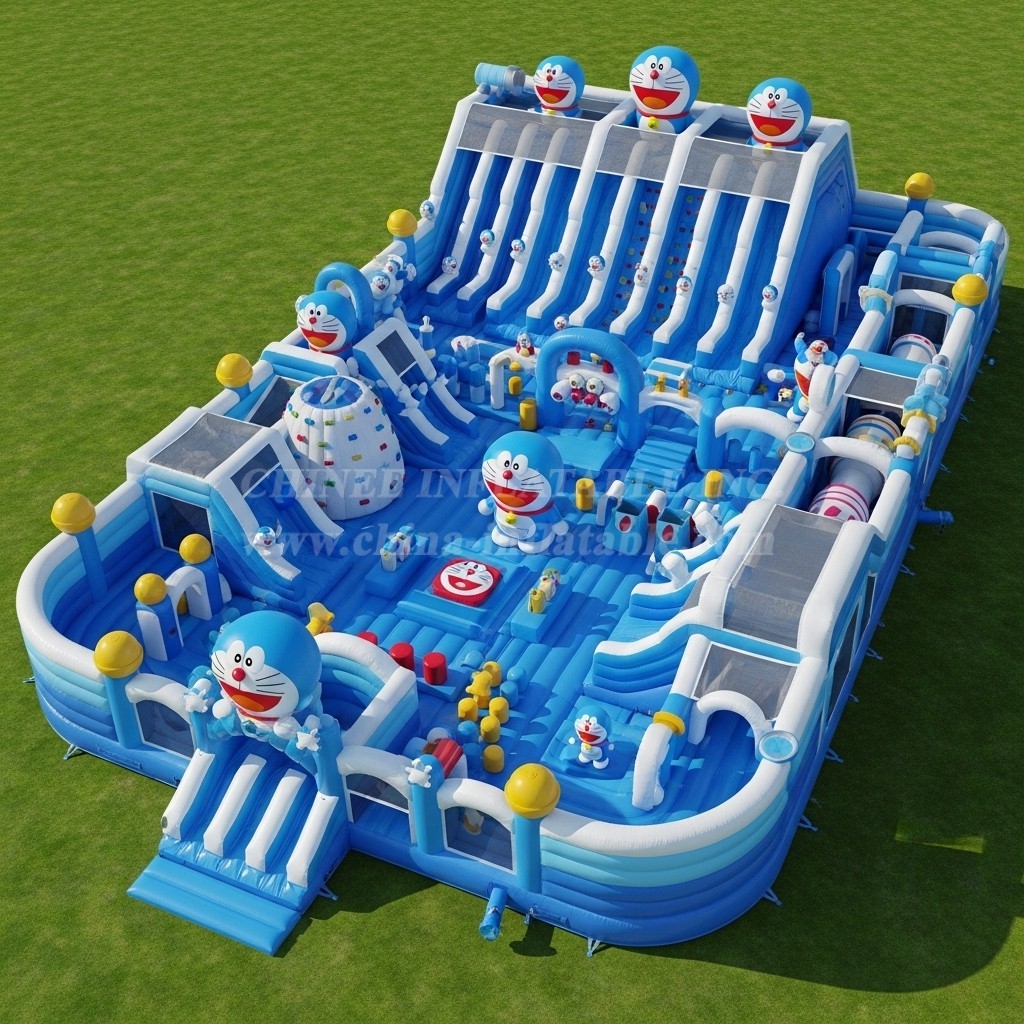 T6-6430 Doraemon Theme Inflatable Funcity
