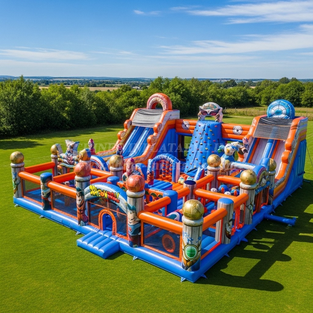 T6-6432 Dragon Ball Theme Inflatable Funcity