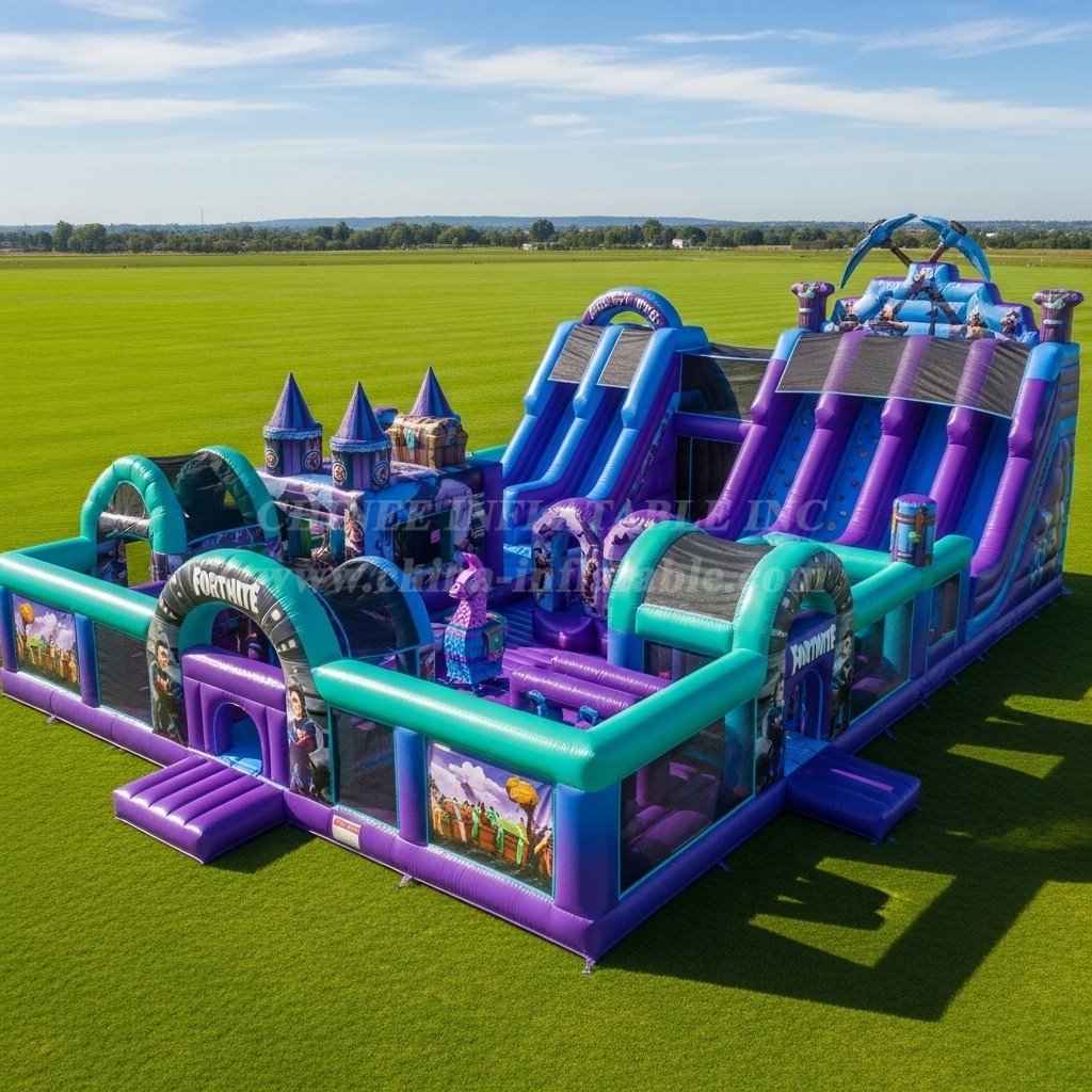 T6-6443 Fortnite Theme Inflatable Funcity