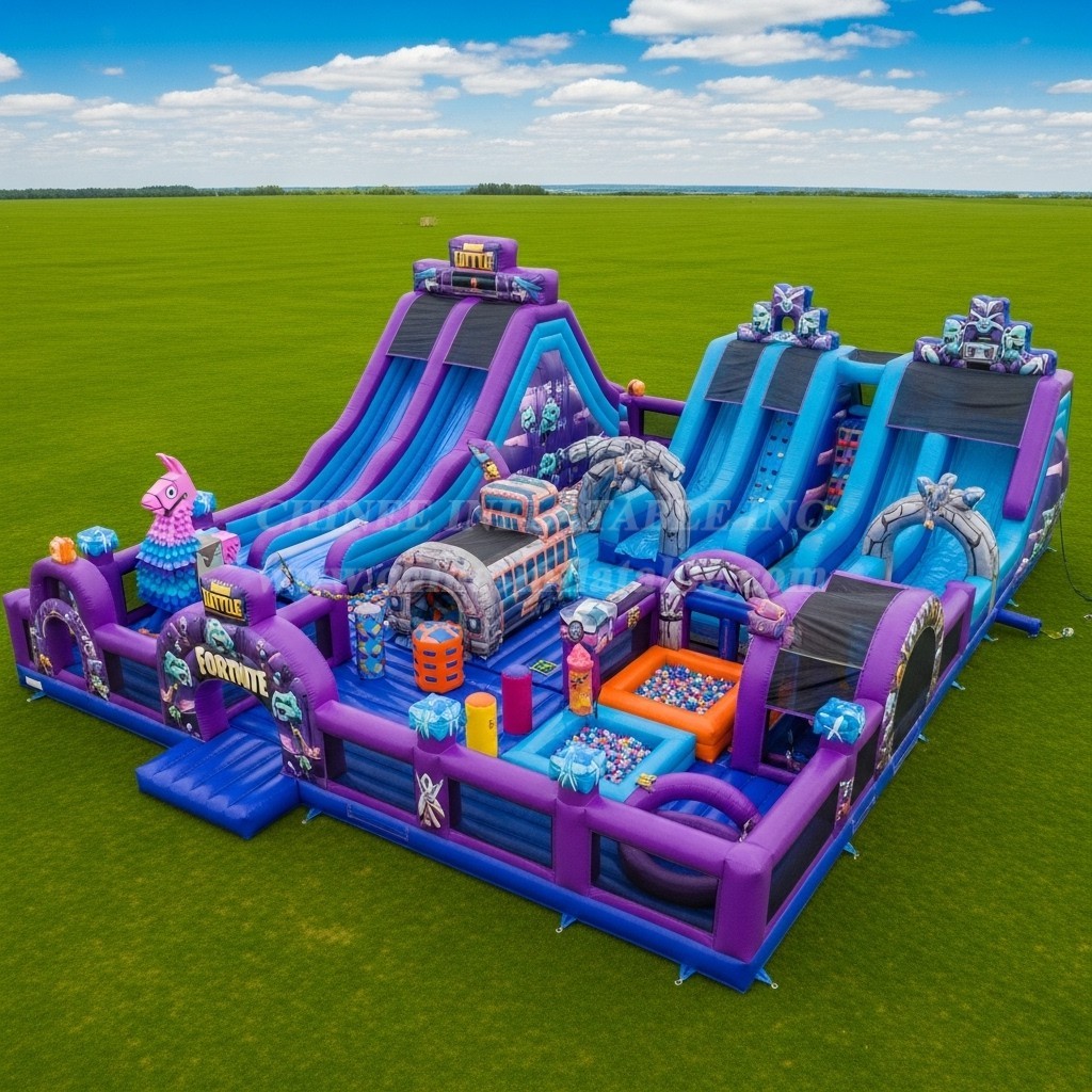 T6-6446 Fortnite Theme Inflatable Funcity