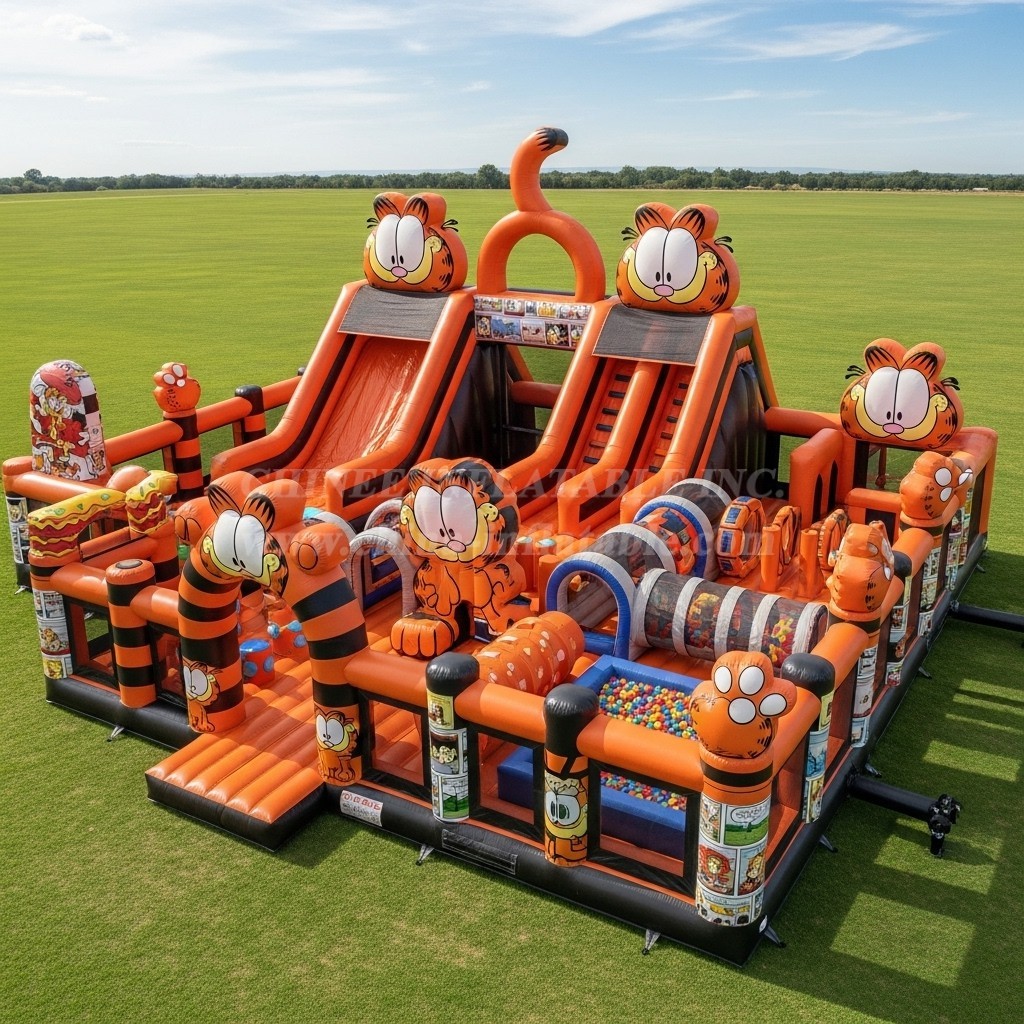 T6-6451 Garfield Theme Inflatable Funcity