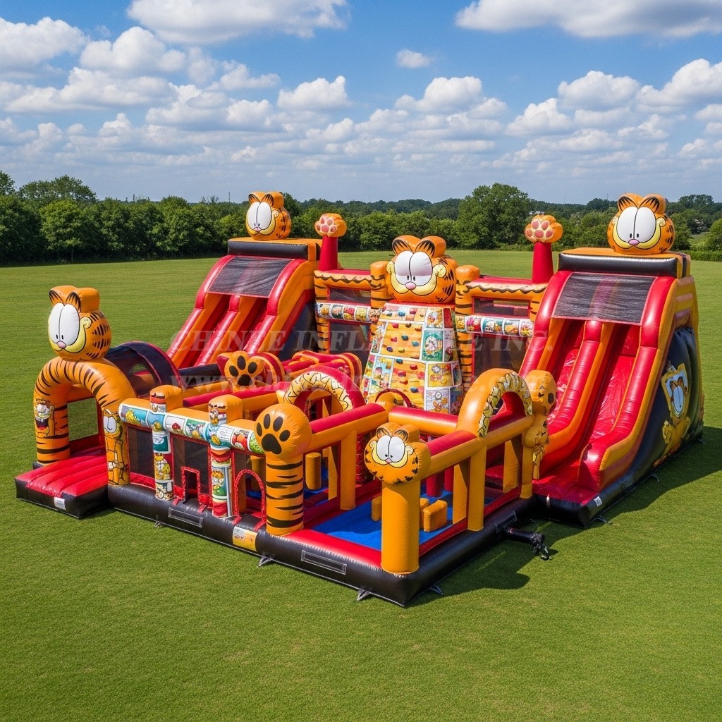 T6-6452 Garfield Theme Inflatable Funcity