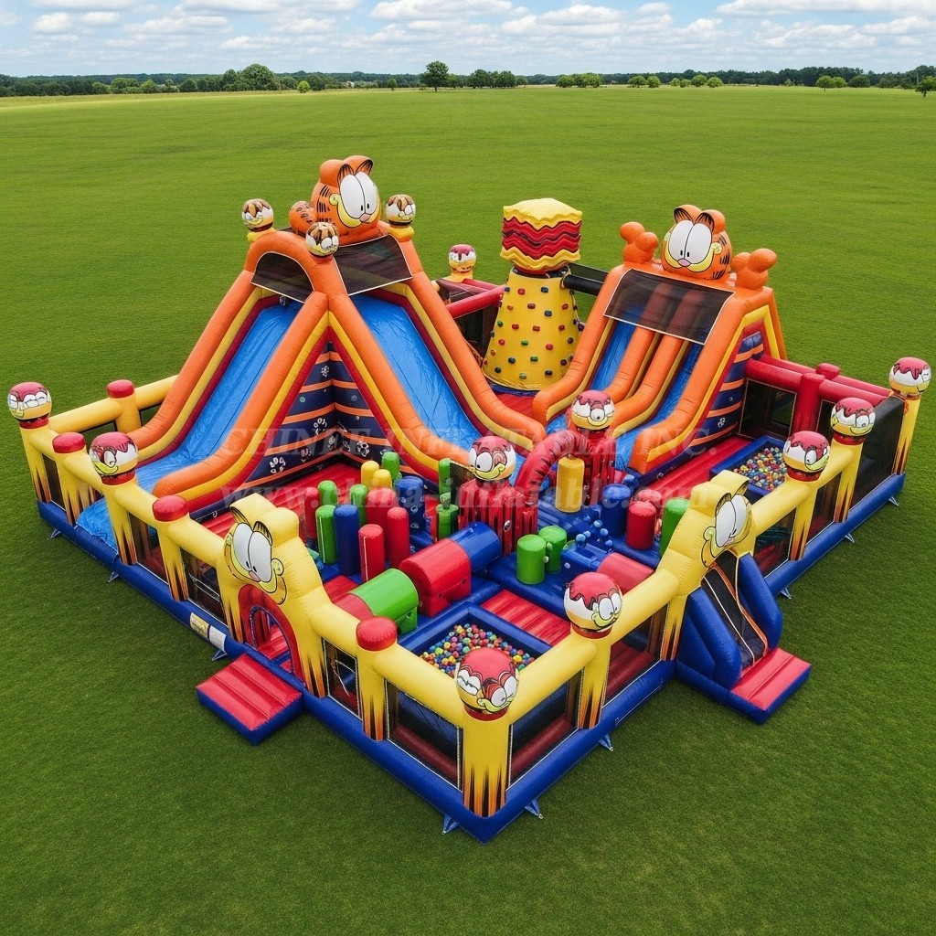 T6-6453 Garfield Theme Inflatable Funcity
