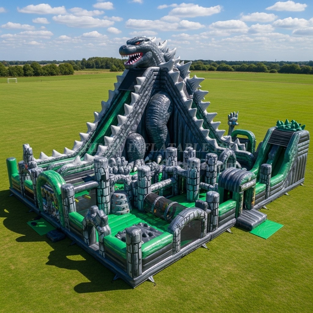 T6-6456 Godzilla Theme Inflatable Funcity
