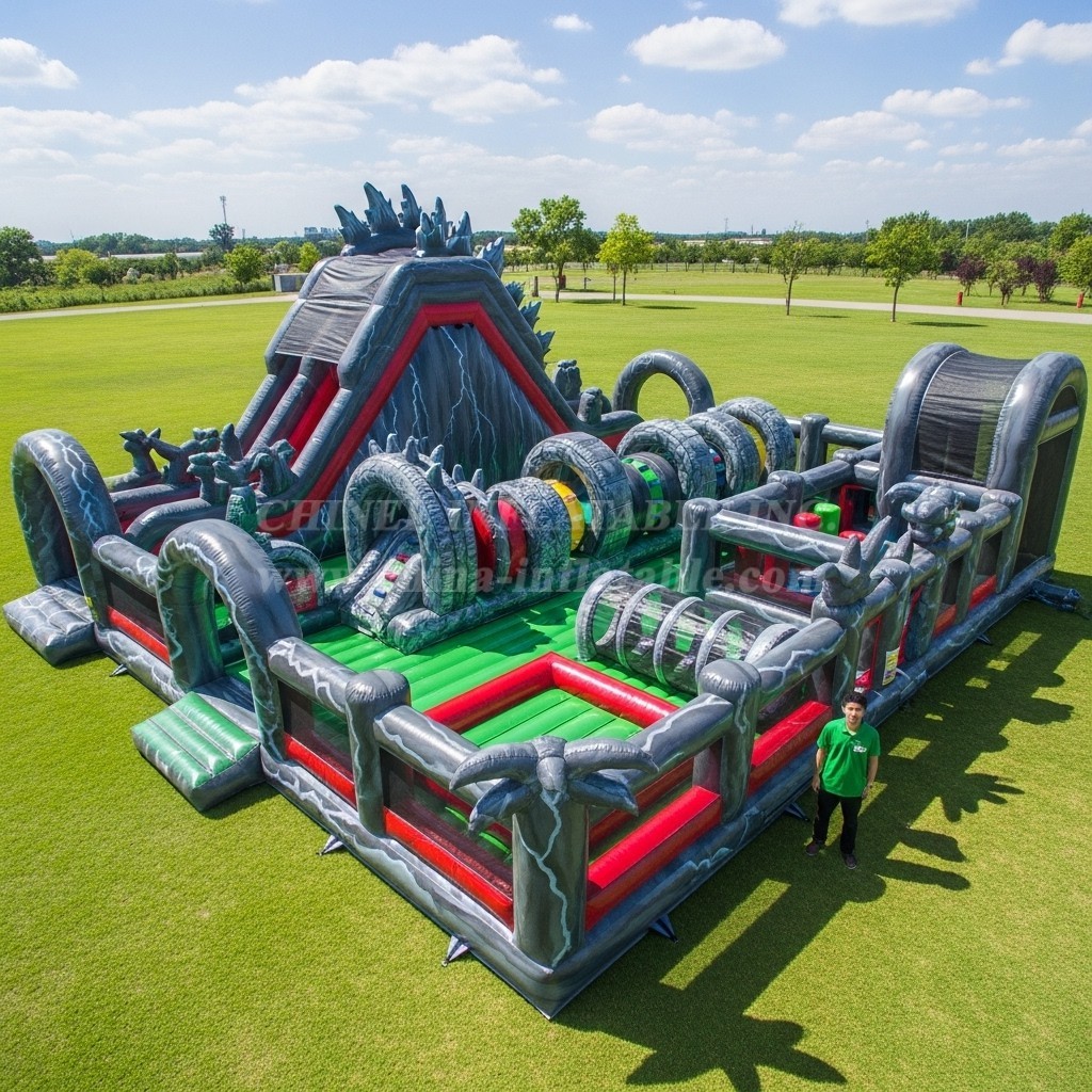 T6-6458 Godzilla Theme Inflatable Funcity