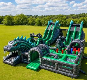 T6-6464 Godzilla Theme Inflatable Funcity