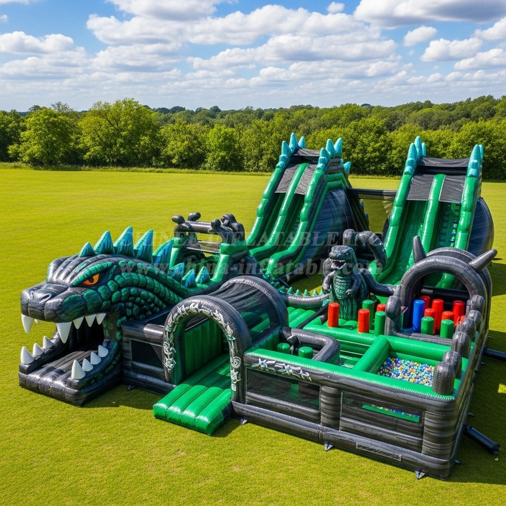 T6-6464 Godzilla Theme Inflatable Funcity