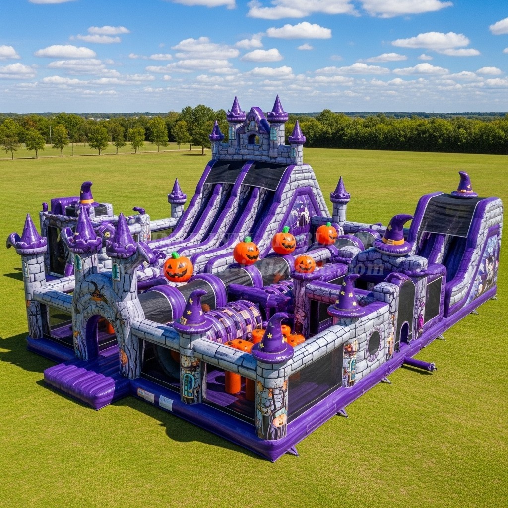 T6-6473 Halloween Theme Inflatable Funcity