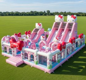 T6-6477 Hello Kitty Theme Inflatable Funcity