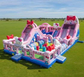 T6-6478 Hello Kitty Theme Inflatable Funcity