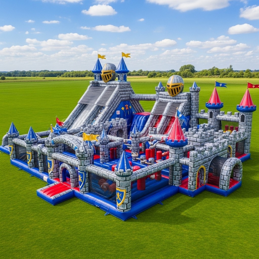 T6-6483 Knight Theme Inflatable Funcity