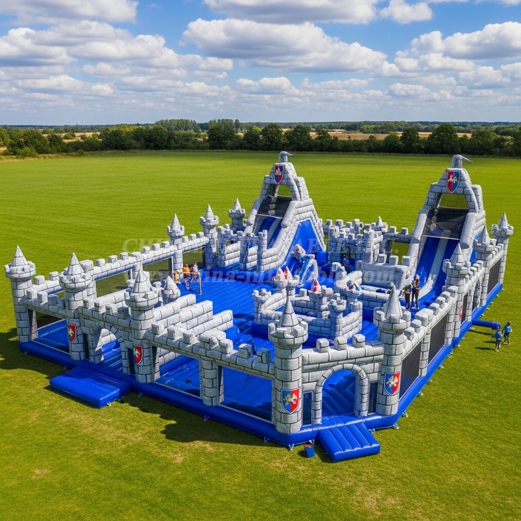 T6-6484 Knight Theme Inflatable Funcity