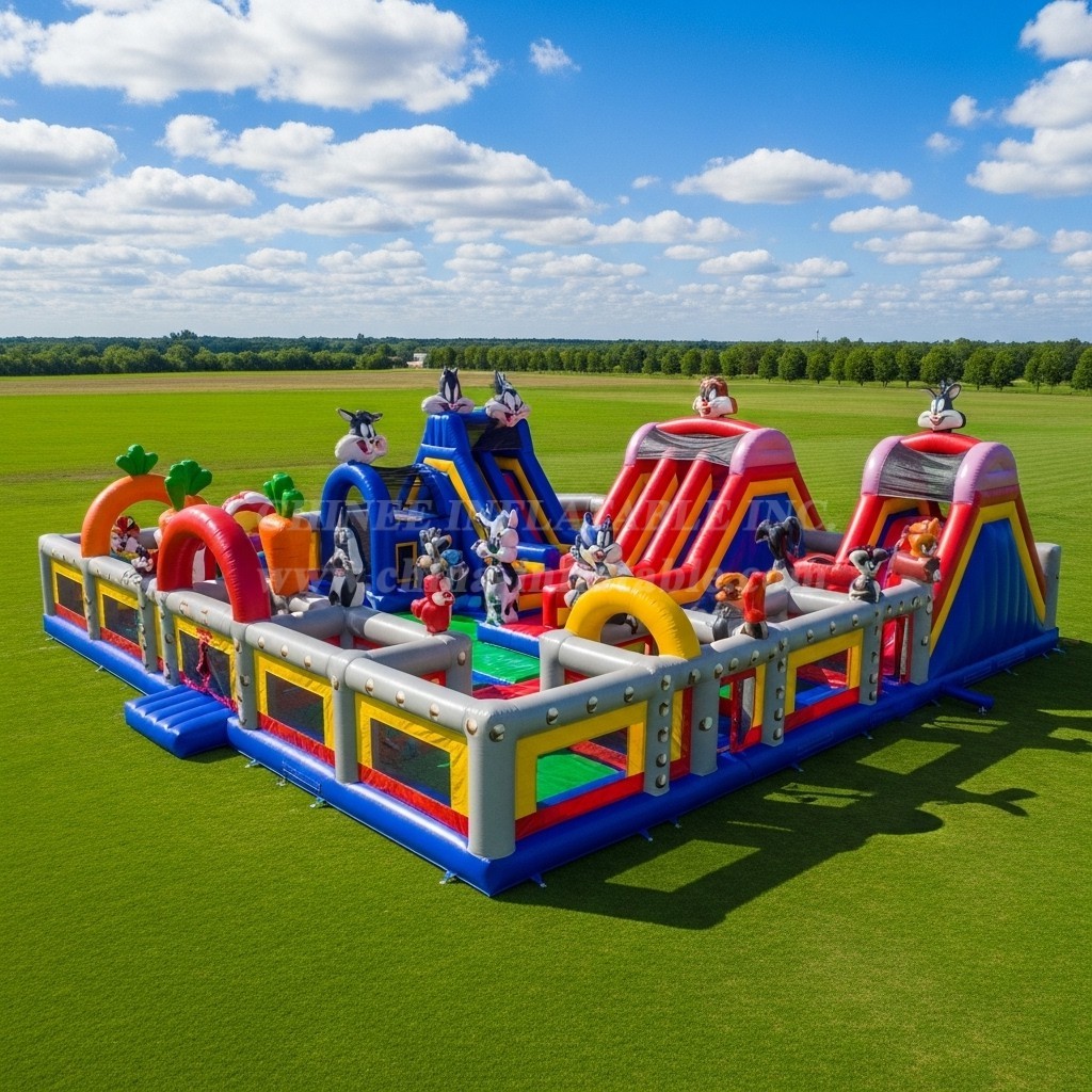 T6-6494 Looney Tunes Theme Inflatable Funcity