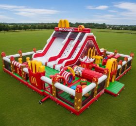 T6-6496 McDonald Theme Inflatable Funcity