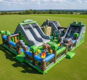 T6-6506 Minecraft Theme Inflatable Funcity