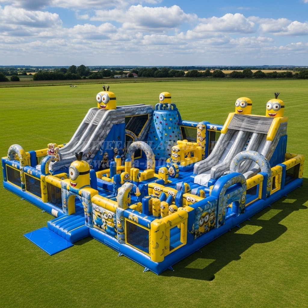 T6-6509 Minions Theme Inflatable Funcity