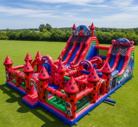 T6-6513 Miraculous Ladybug Theme Inflatable Funcity