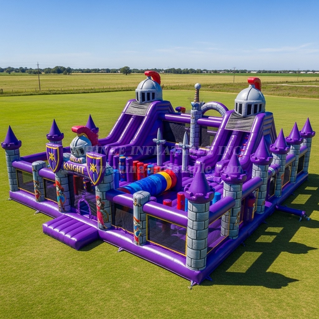 T6-6525 Nella Knight Theme Inflatable Funcity