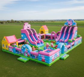T6-6539 Peppa Pig Theme Inflatable Funcity