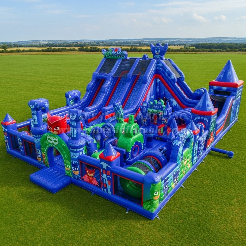T6-6548 PJ Masks Theme Inflatable Funcity