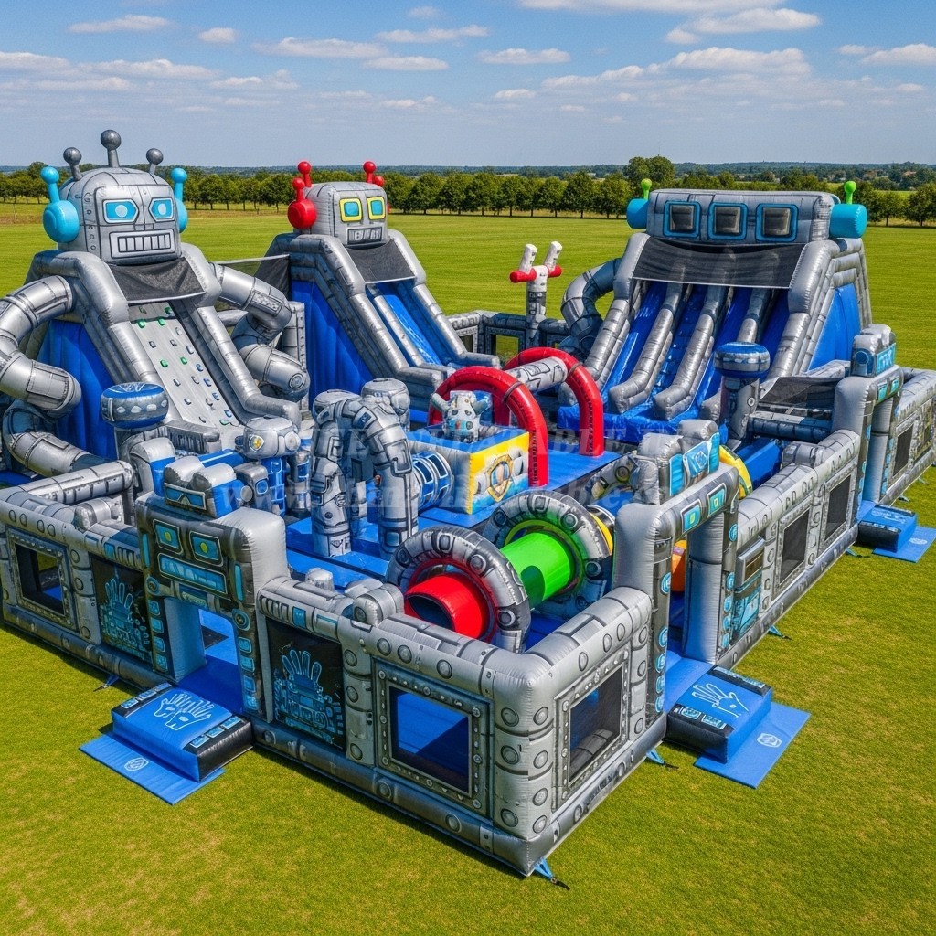 T6-6564 Robot Theme Inflatable Funcity