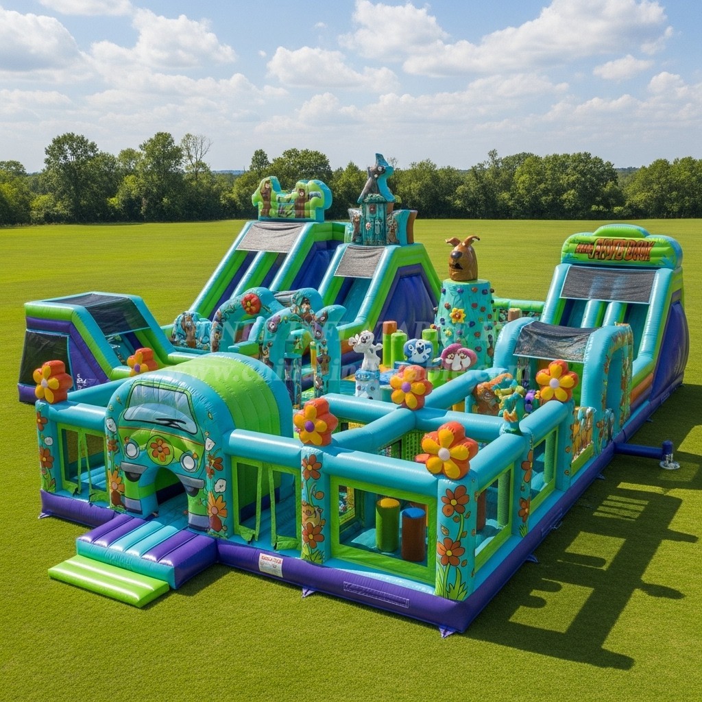 T6-6571 Scooby-Doo Theme Inflatable Funcity