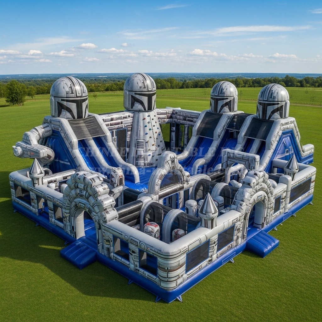 T6-6591 Star Wars Theme Inflatable Funcity