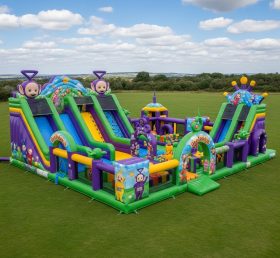 T6-6605 Teletubbies Theme Inflatable Funcity