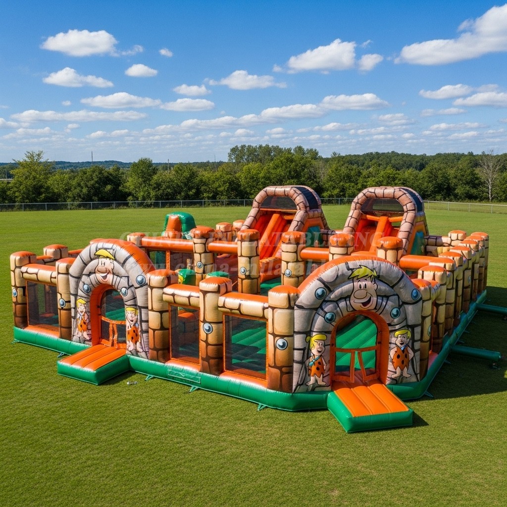 T6-6608 The Flintstones Theme Inflatable Funcity
