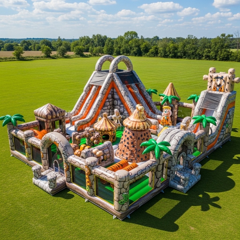 T6-6609 The Flintstones Theme Inflatable Funcity