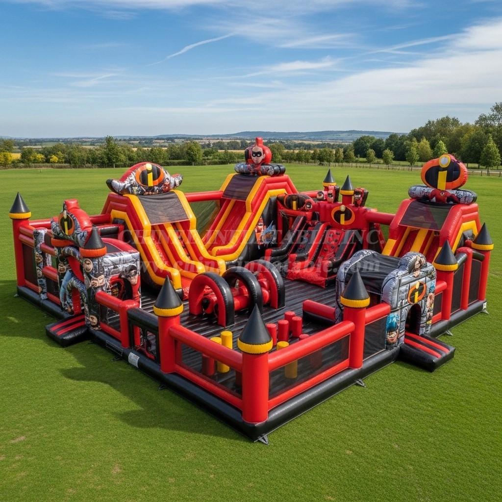 T6-6610 The Incredibles Theme Inflatable Funcity