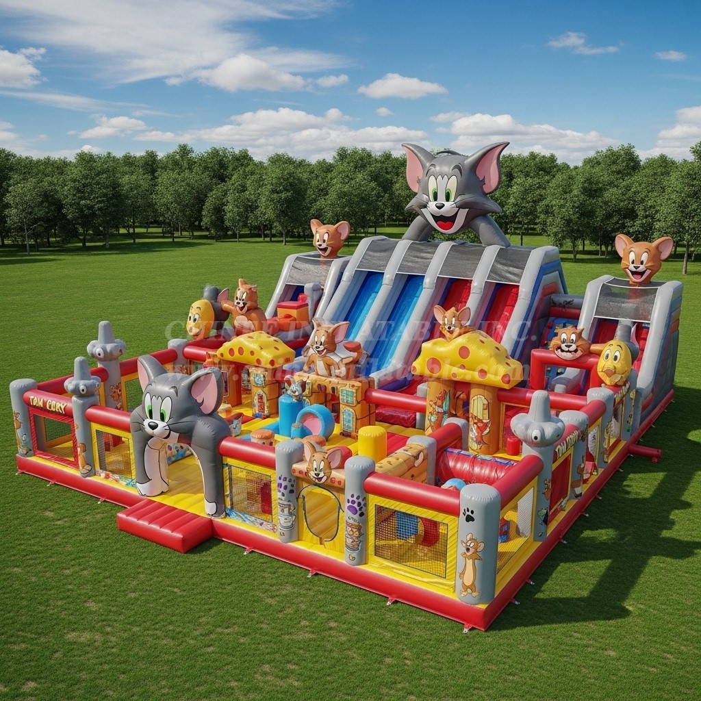 T6-6635 Tom and Jerry Theme Inflatable Funcity
