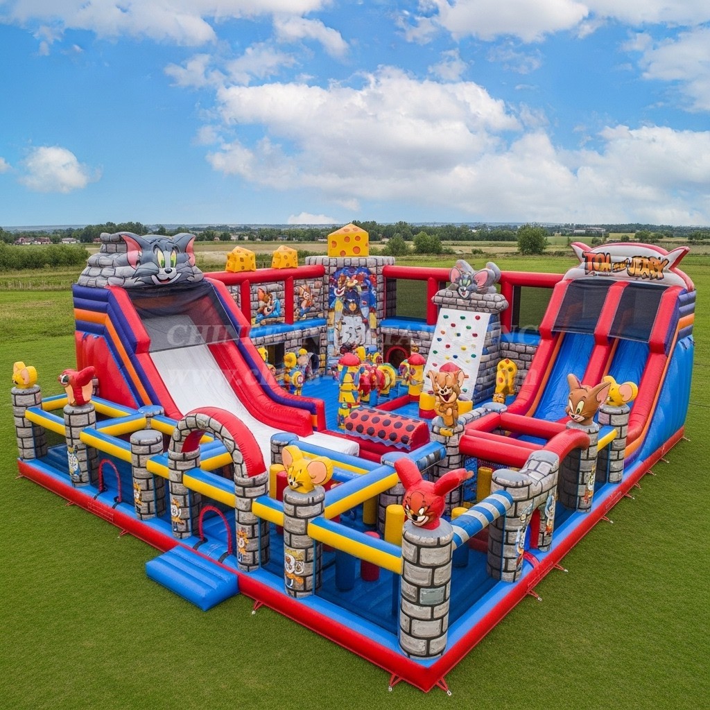 T6-6636 Tom and Jerry Theme Inflatable Funcity