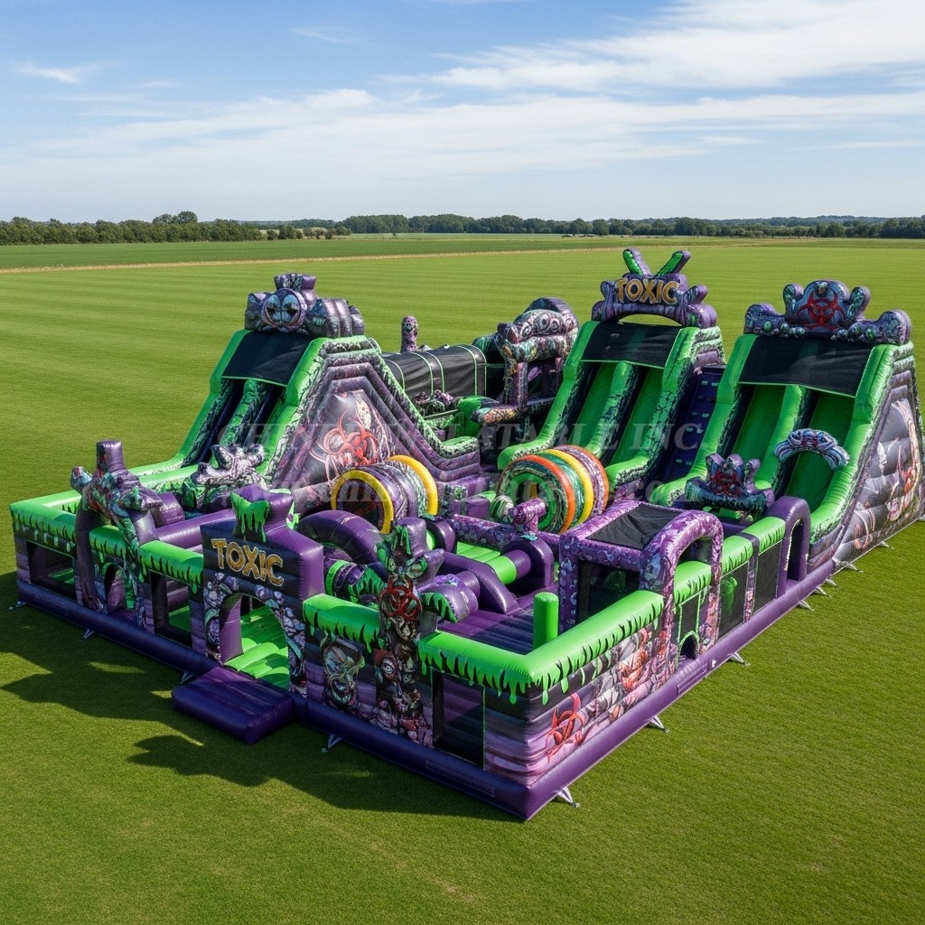 T6-6638 Toxic Theme Inflatable Funcity