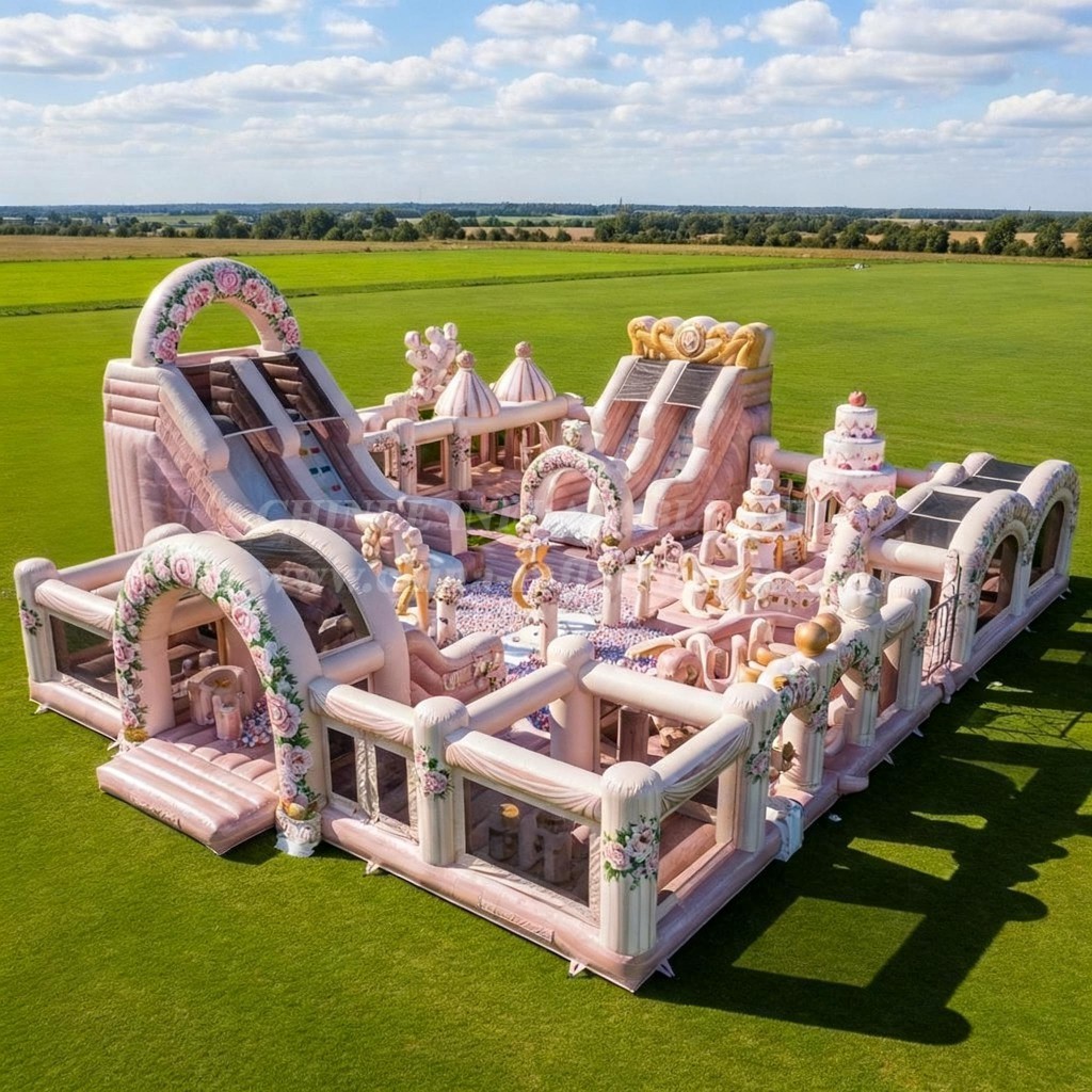 T6-6650 Weddings Theme Inflatable Funcity