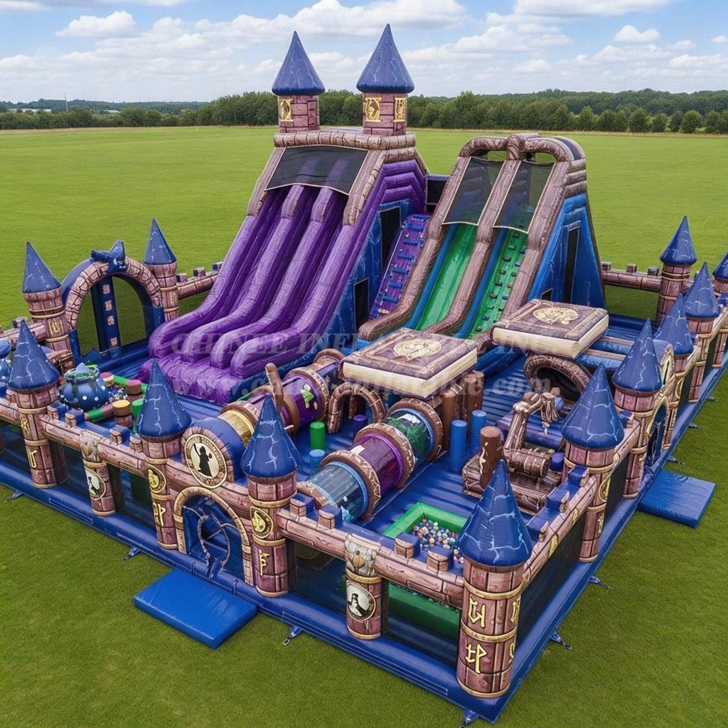 T6-6660 Wizard Theme Inflatable Funcity