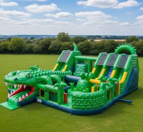 T6-6691 Crocodile Theme Inflatable Park