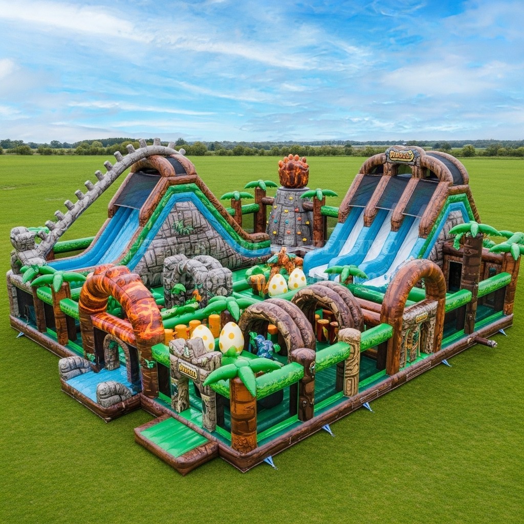 T6-6698 Dinosaur Theme Inflatable Park