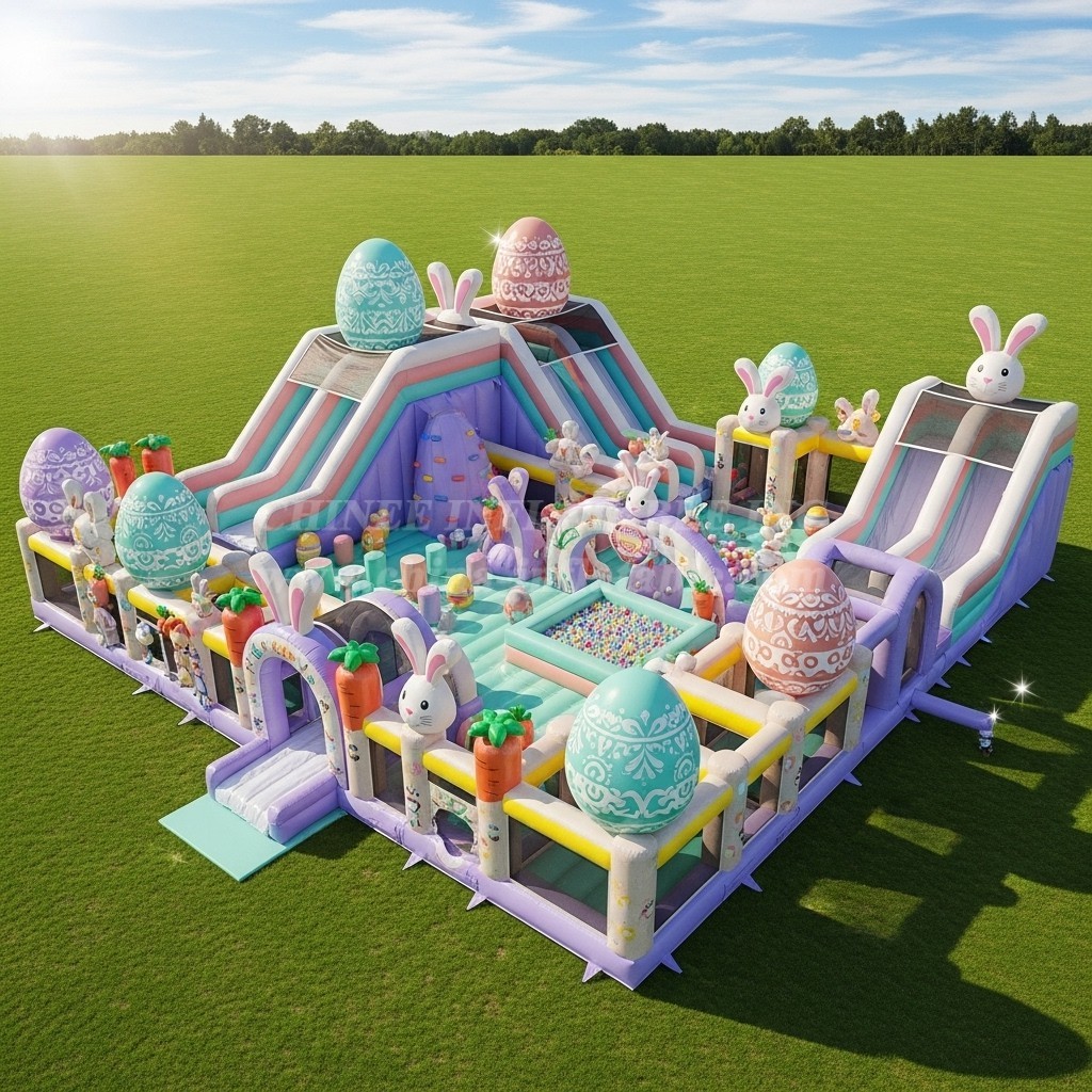 T6-6708 Easter Theme Inflatable Park