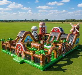 T6-6712 Farm Theme Inflatable Park