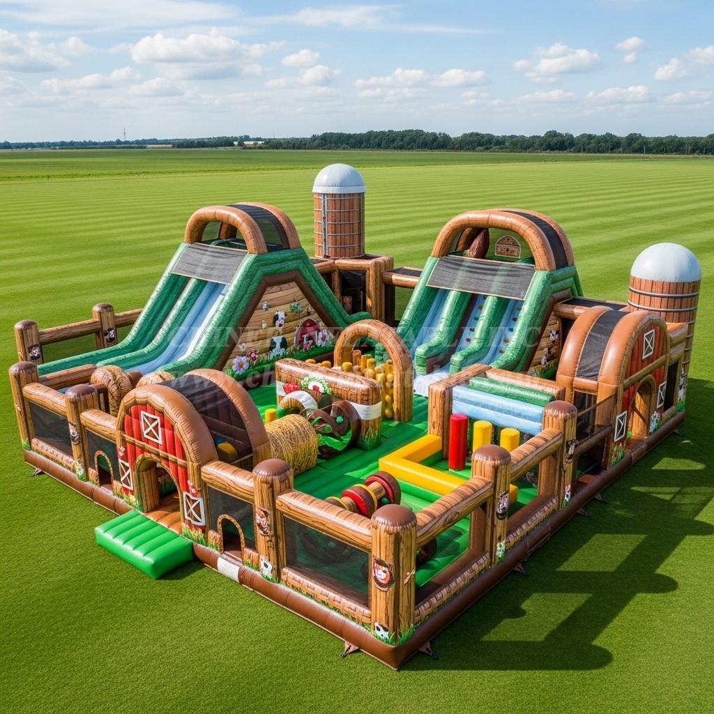 T6-6713 Farm Theme Inflatable Park