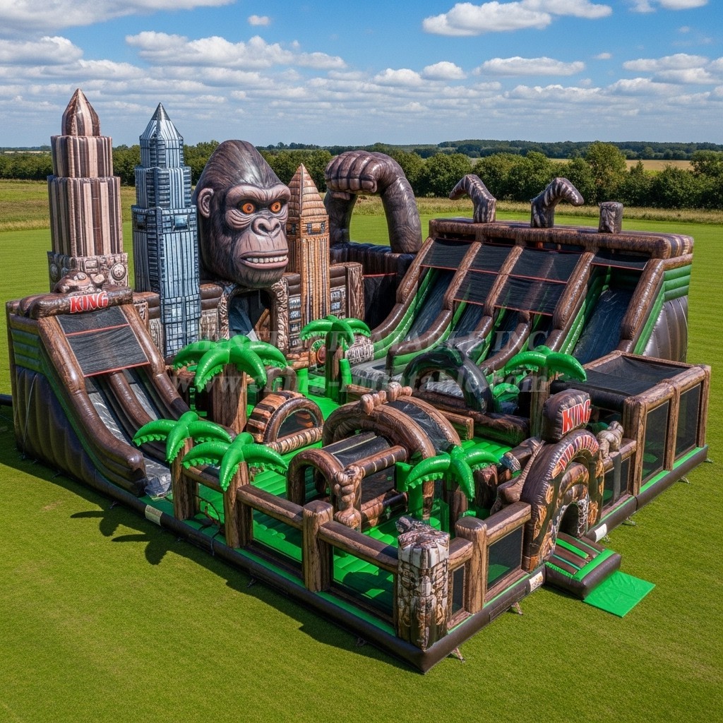 T6-6747 King Kong Theme Inflatable Park