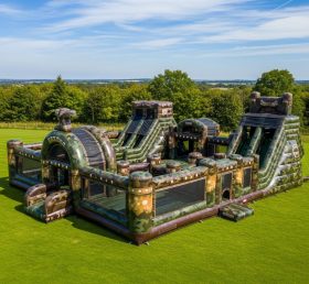 T6-6752 Military Style Theme Inflatable Park