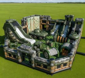 T6-6753 Military Style Theme Inflatable Park