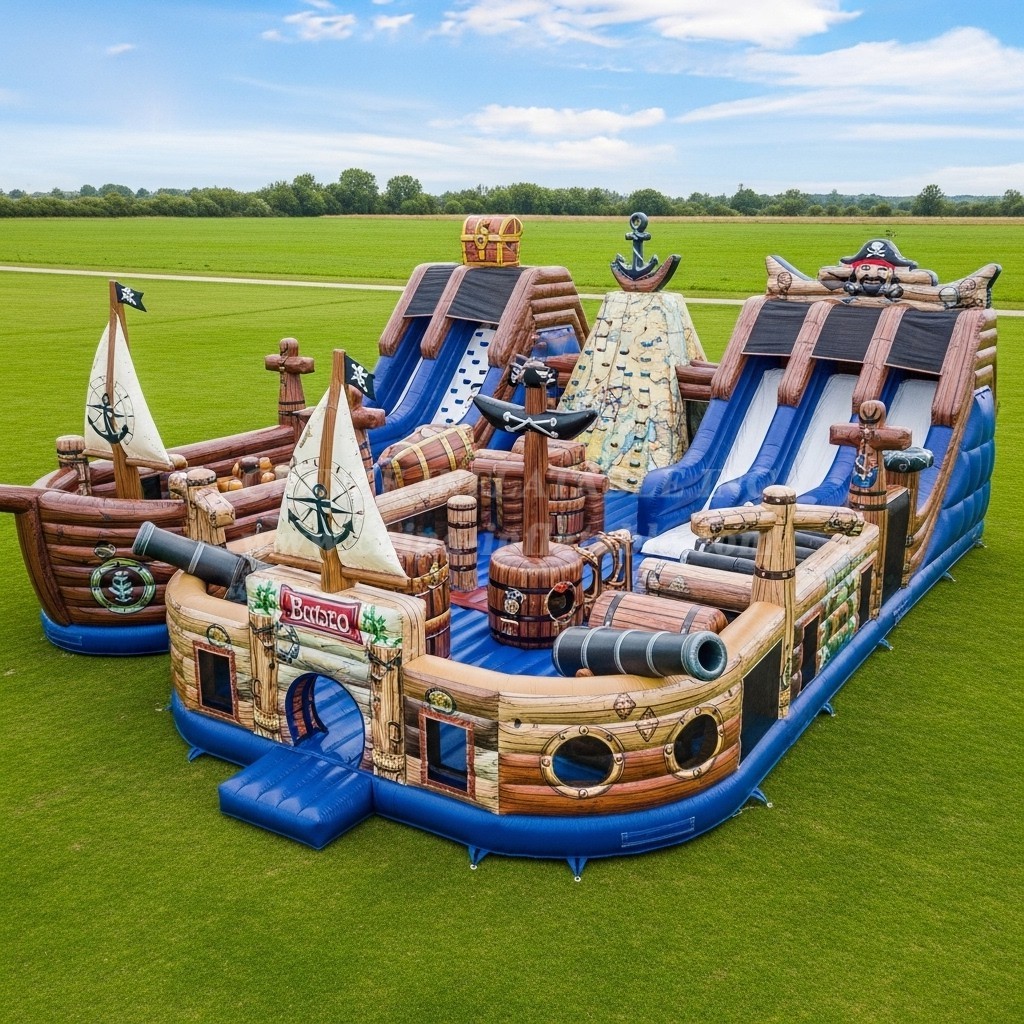 T6-6779 Pirates Theme Inflatable Park