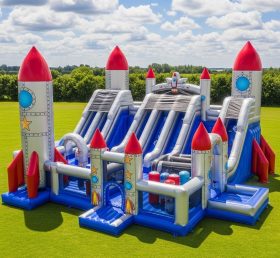 T6-6797 Rocket Theme Inflatable Park