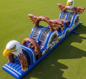 T7-3787 Eagle Theme Inflatable Obstacle Course